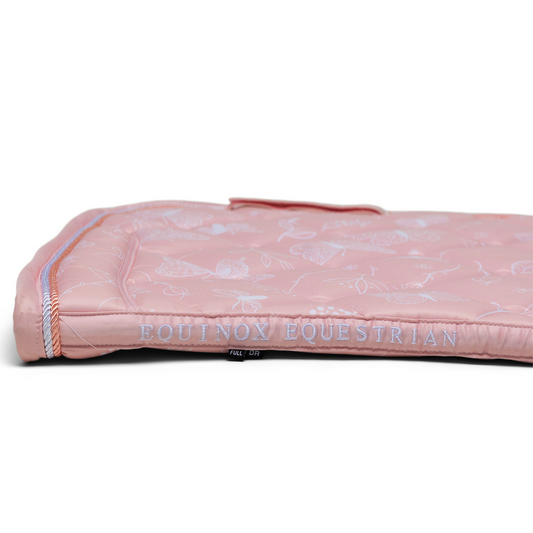 Dressage Saddle Pad - Blush Butterfly