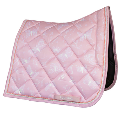 Dressage Saddle Pad - Blush Butterfly