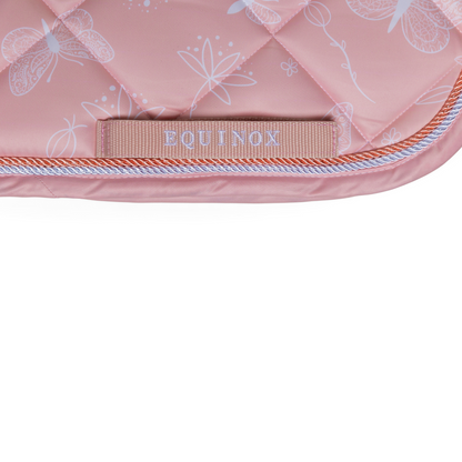 Dressage Saddle Pad - Blush Butterfly