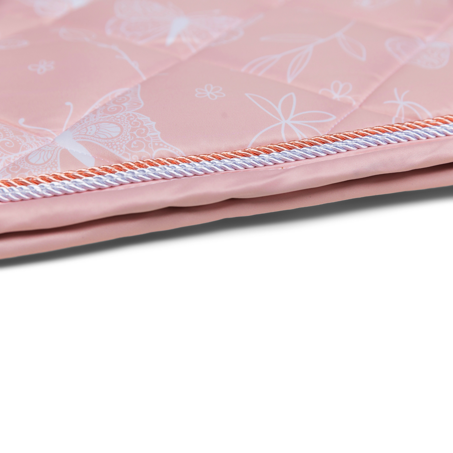 Dressage Saddle Pad - Blush Butterfly