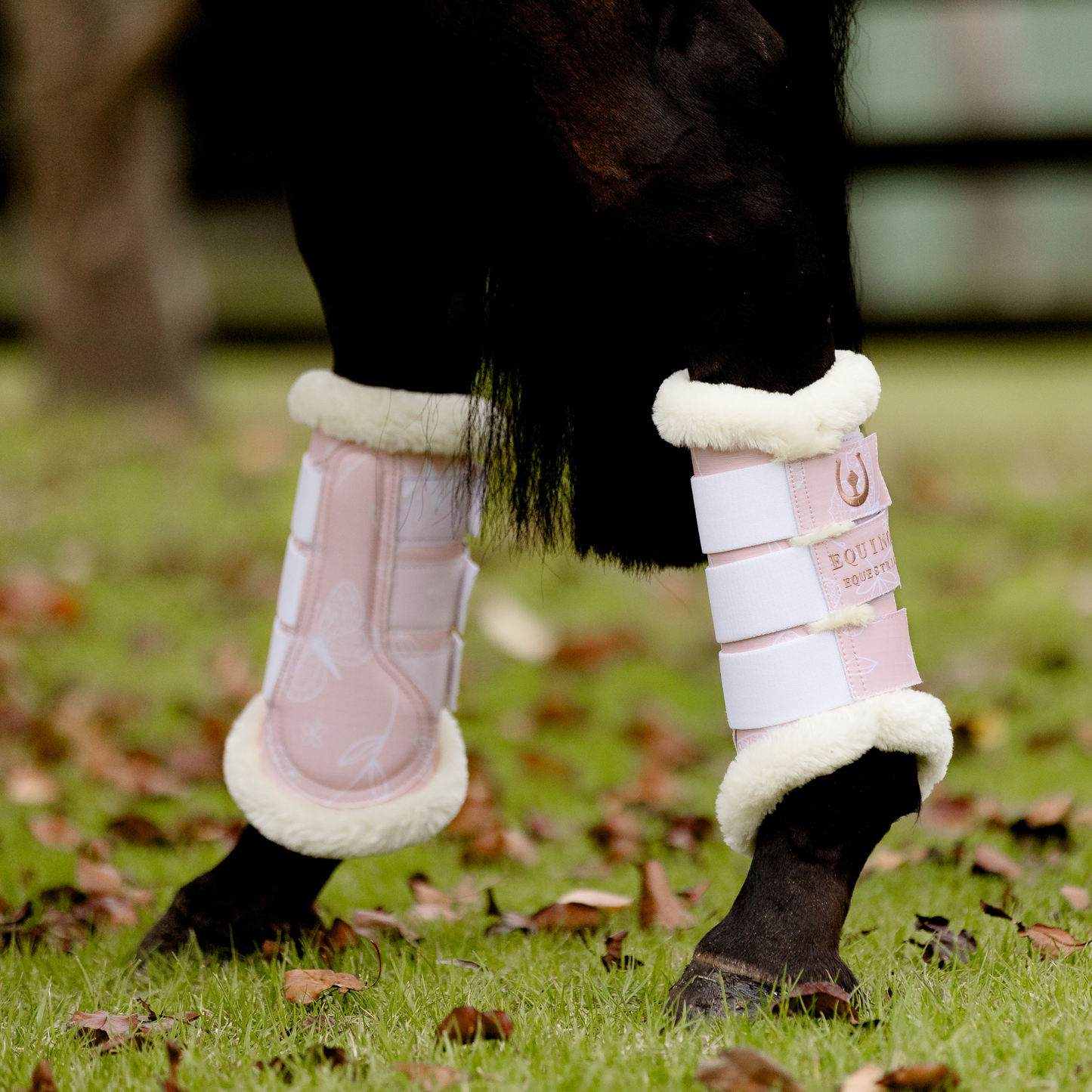 Brush Boots - Blush Butterfly